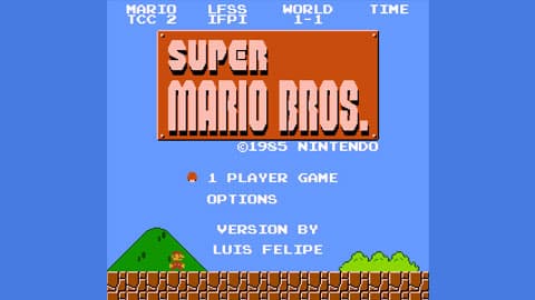 Featured image for "Super Mario Bros." Clone project